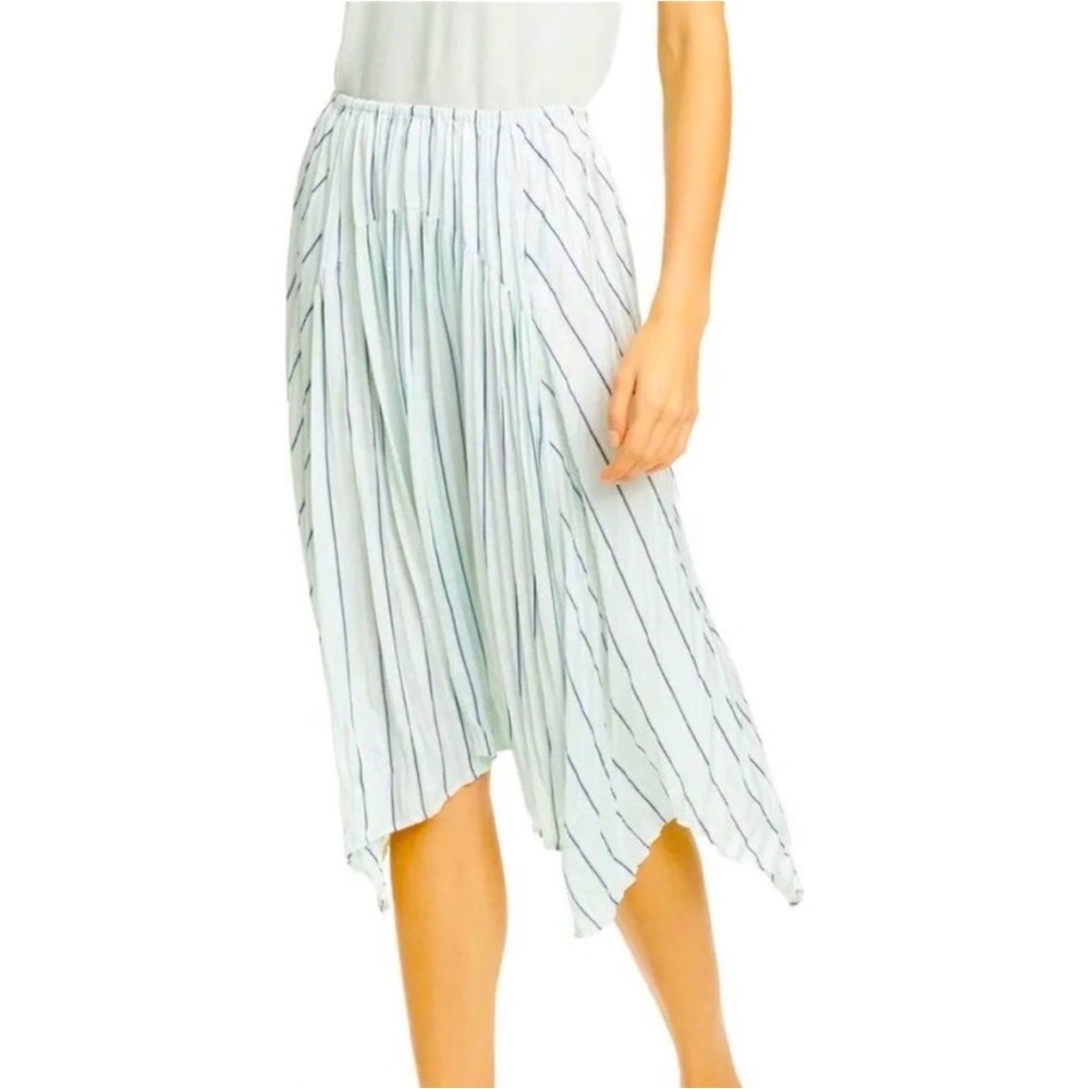 NWT Vince Stripe Panel Skirt, Size Medium